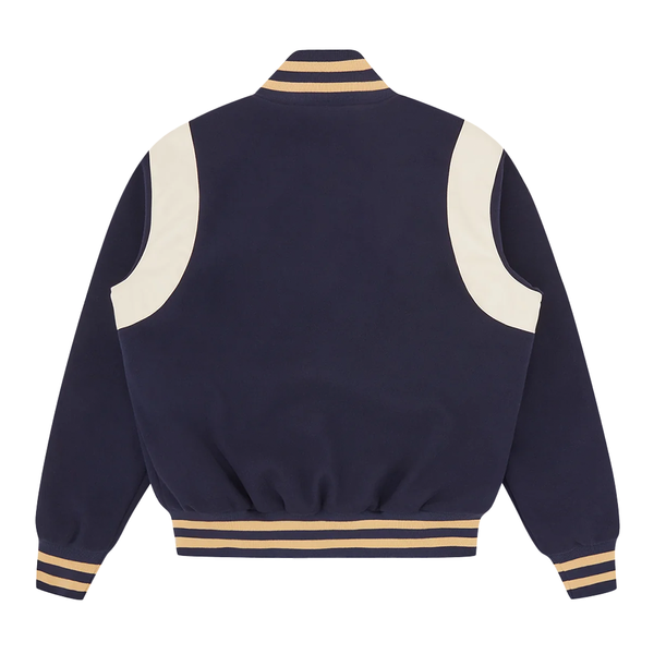 ICECREAM - DRIPPY VARSITY JACKET NAVY