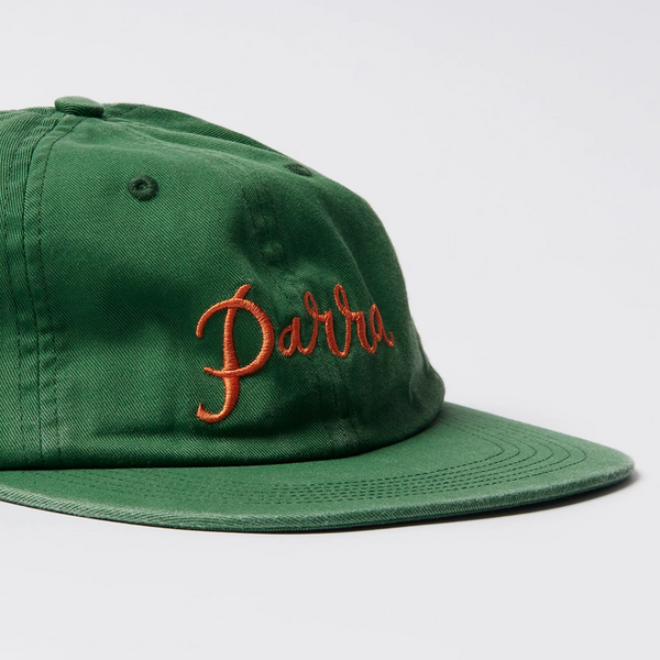 PARRA - SCRIPTED 6 PANEL HAT GREEN