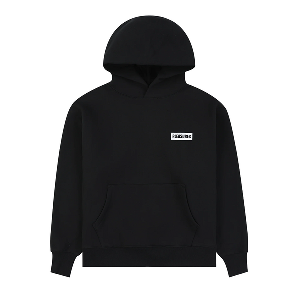 PLEASURES - WORKMAN HOODIE BLACK