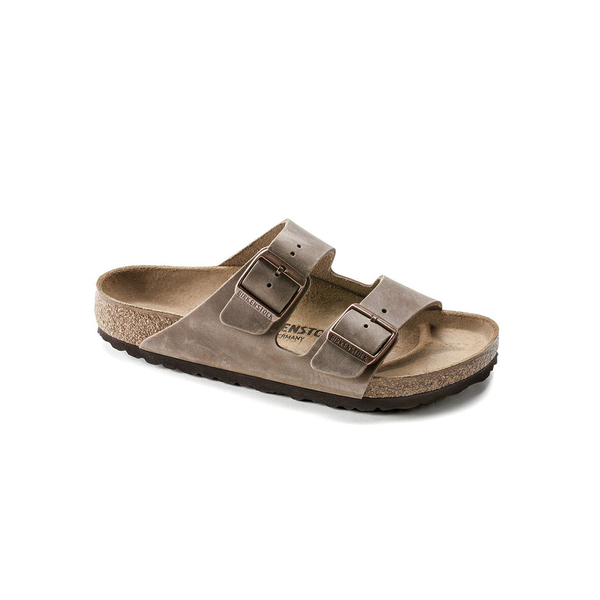 BIRKENSTOCK - ARIZONA TABACCO BROWN OILED LEATHER