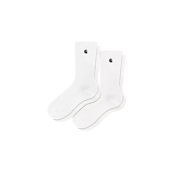 CARHARTT WIP - MADISON PACK SOCKS WHITE/BLACK