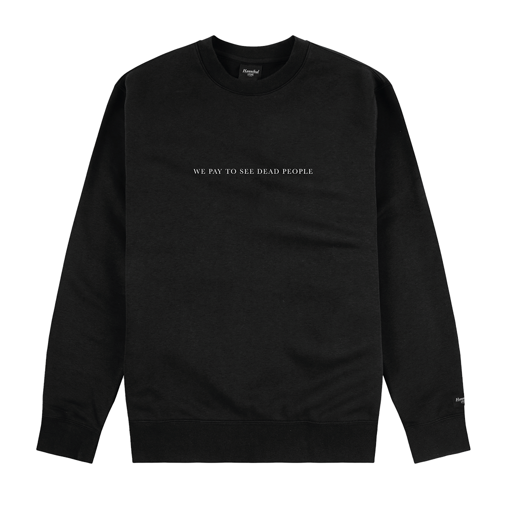 HANNIBAL STORE - EGYPTIAN MUSEUM CREWNECK BLACK