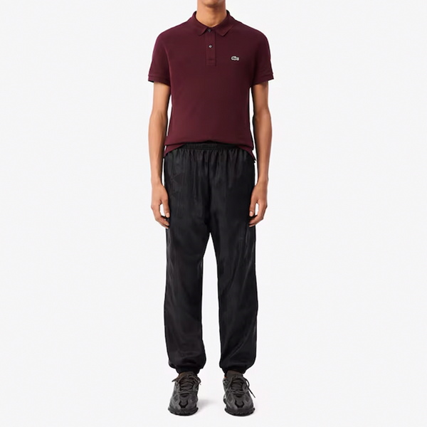 LACOSTE -  MONOGRAM PANTS BLACK