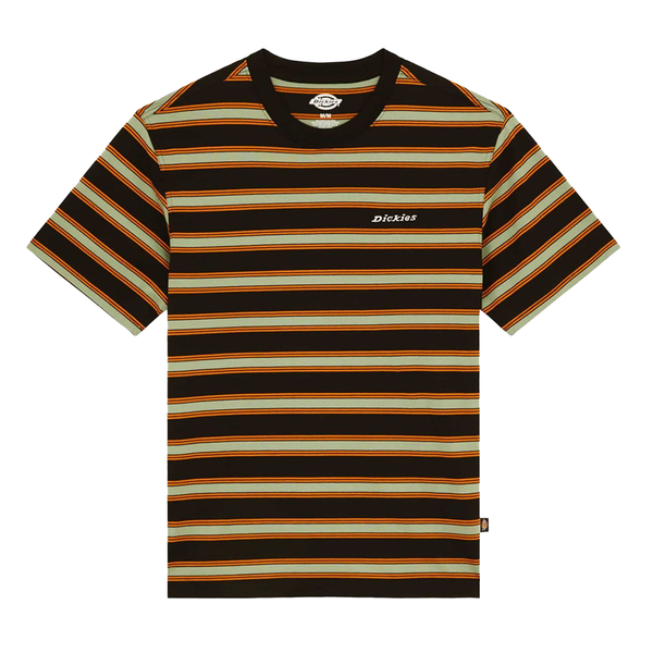 DICKIES - YORK STRIPE T-SHIRT BLACK