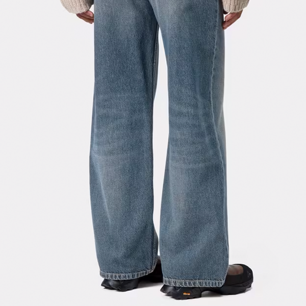 CARHARTT WIP - W' JANE PANT BLUE DARK USED WASH