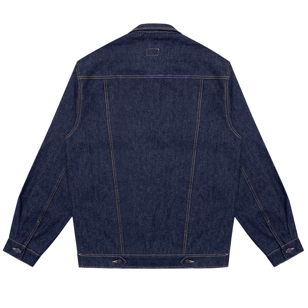 WOODEN STORE - WILLIAM JACKET BLUE RAW