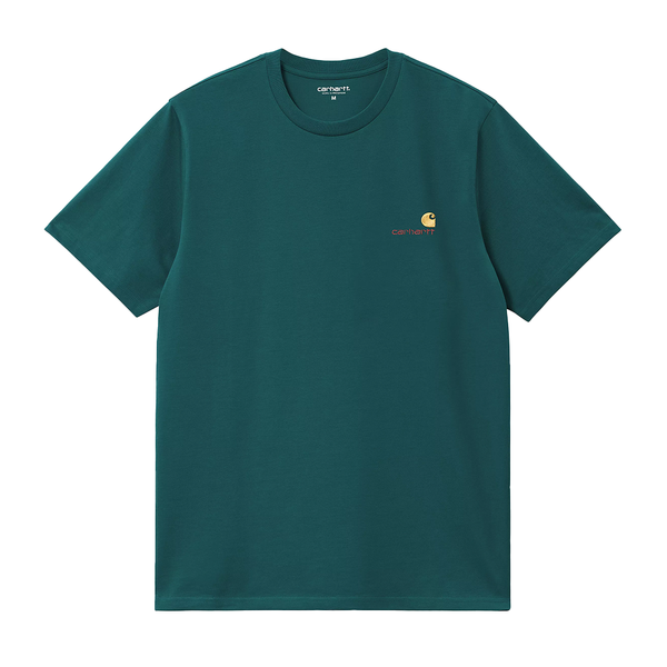 CARHARTT WIP - S/S AMERICAN SCRIPT T-SHIRT MALACHITE