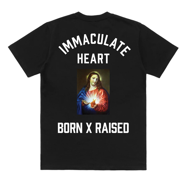 BORN X RAISED - IMMACULATE TEE BLACK