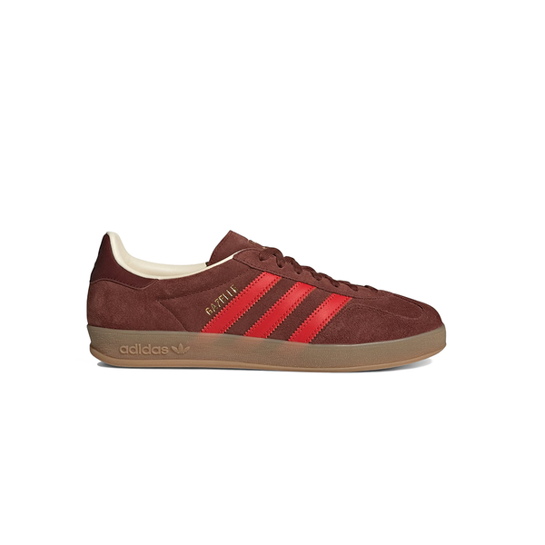 ADIDAS ORIGINALS - GAZELLE INDOOR BROWN/RED/GUM