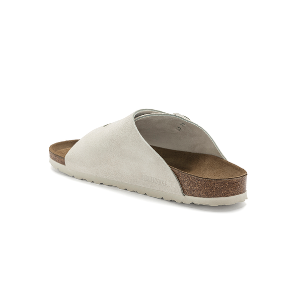 BIRKENSTOCK - ZURICH ELEMENTAL WHITE SUEDE LEATHER