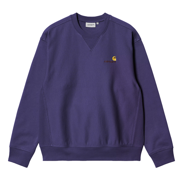 CARHARTT WIP - AMERICAN SCRIPT SWEATSHIRT AURA