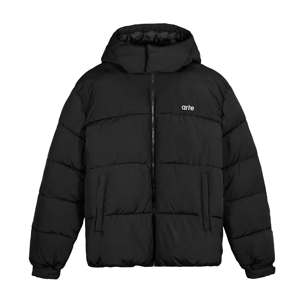 ARTE - BASIC PUFFER JACKET BLACK