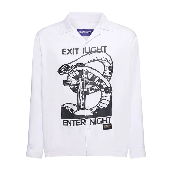 DEVA STATES - PRINTER SOUVENIR SHIRT WHITE