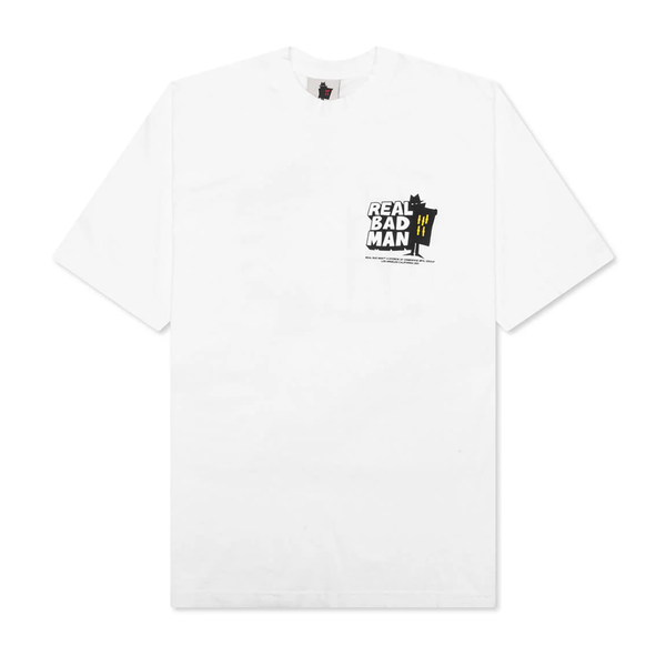 REAL BAD MAN - RBM CLASSIC T-SHIRT WHITE