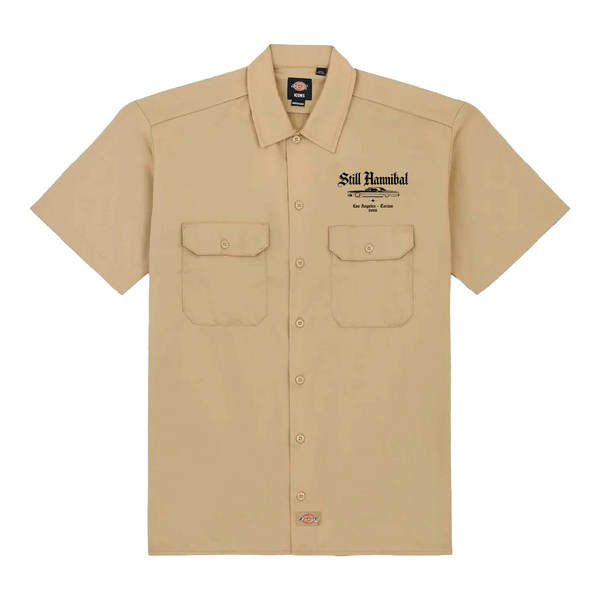 HANNIBAL STORE - STILL HANNIBAL X DICKIES SHIRT BEIGE