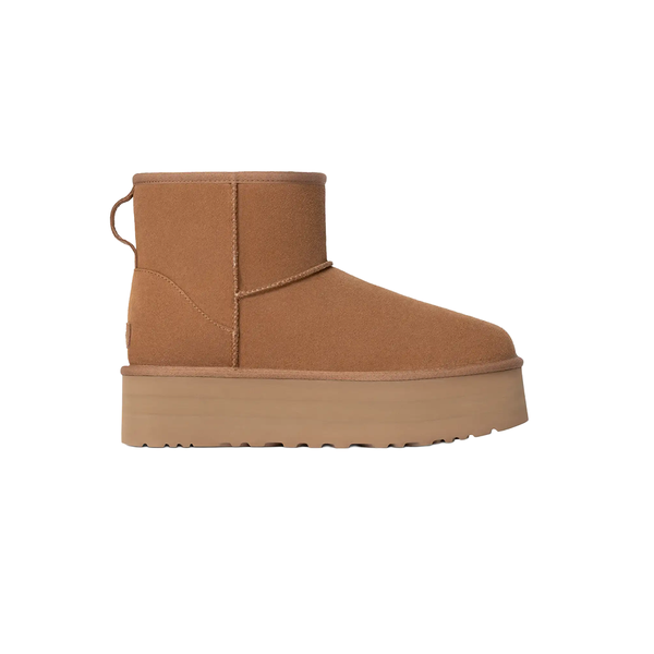 UGG - W CLASSIC MINI PLATFORM CHESTNUT