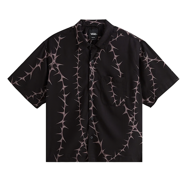 VANS - CAMP VAN DOREN SHIRT BLACK
