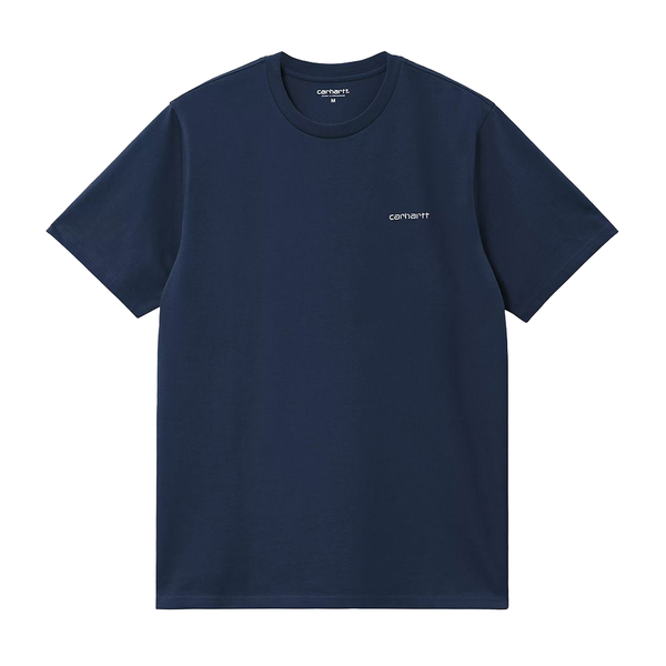 CARHARTT WIP - S/S EMBROIDERY T-SHIRT JUPITER/WHITE