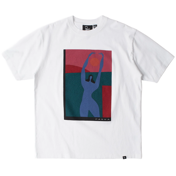 PARRA - PROTECT THE SUN T-SHIRT WHITE