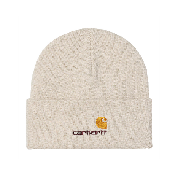 CARHARTT WIP - AMERICAN SCRIPT BEANIE NATURAL