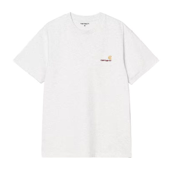 CARHARTT WIP - S/S AMERICAN SCRIPT T-SHIRT ASH HEATHER