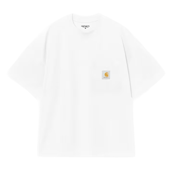 CARHARTT WIP - WORK POCKET T-SHIRT WHITE