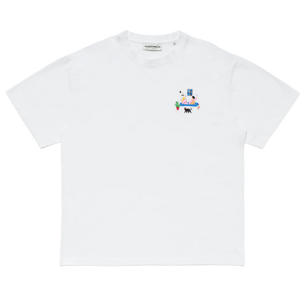 CARNE BOLLENTE - REAR WINDOW T-SHIRT WHITE
