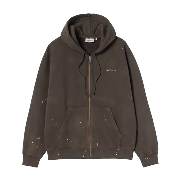 CARHARTT WIP - HOODED PAINTER JACKET TOBACCO DESTROY