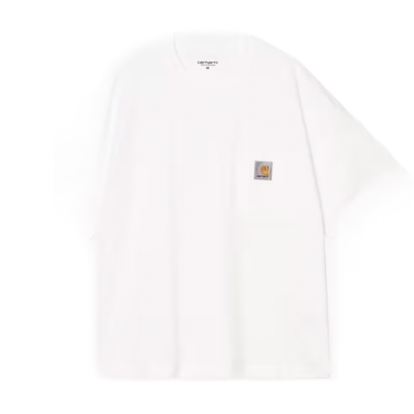 CARHARTT WIP - S/S WORK POCKET T-SHIRT WHITE