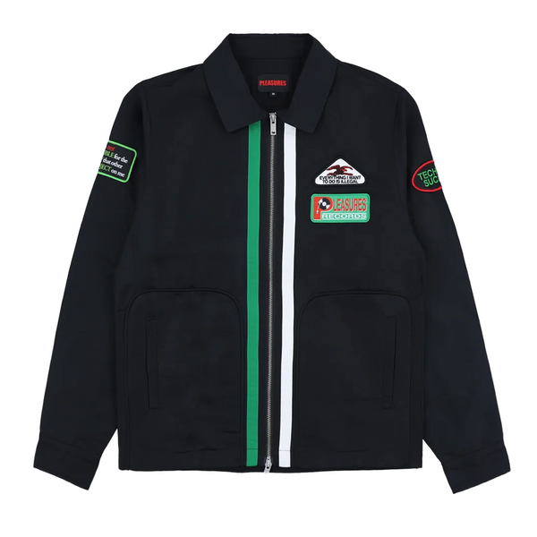 PLEASURES - RECORDS JACKET BLACK