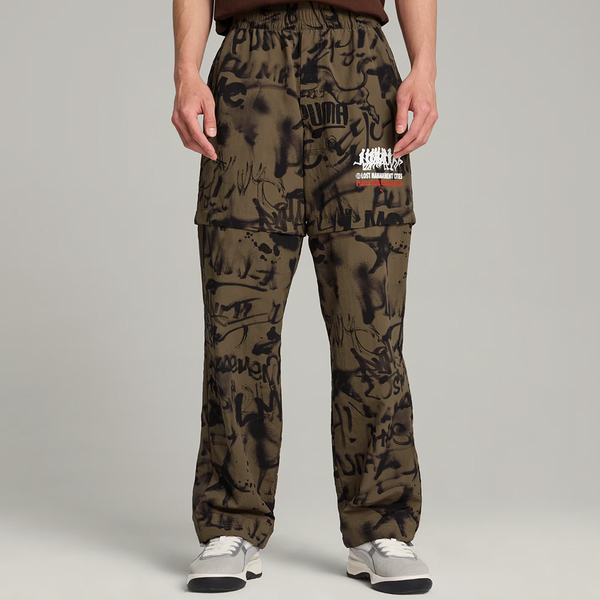 PUMA x LMC - AOP PANTS WILD WILLOW