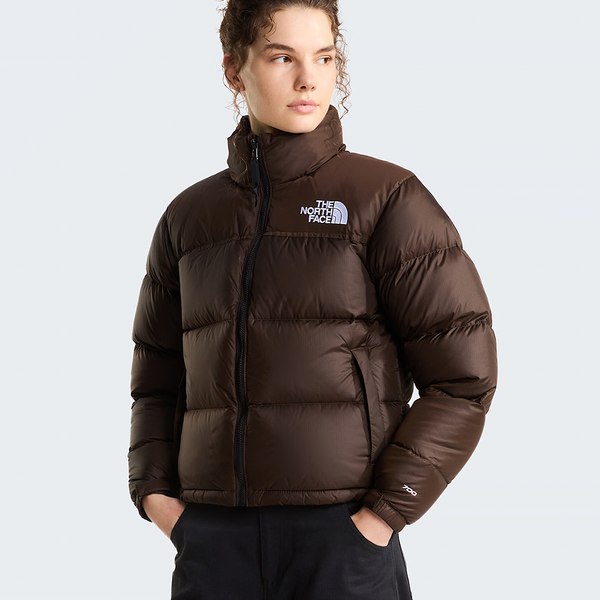 THE NORTH FACE -  W 1996 RETRO NUPTSE JACKET DARK CHESTNUIT