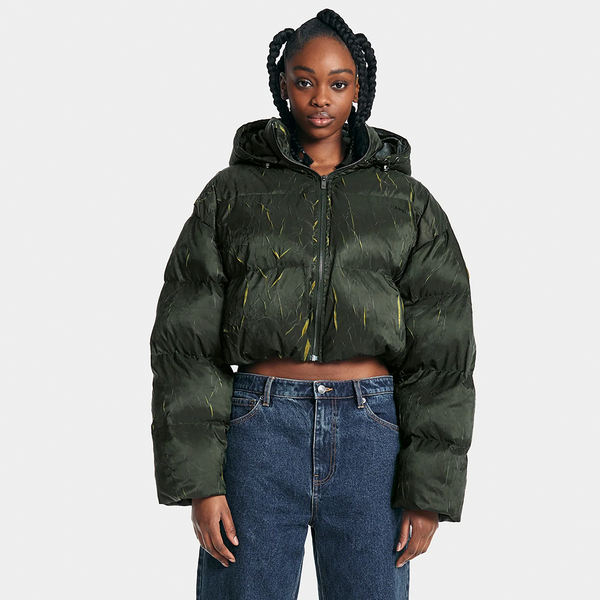 DAILY PAPER - W' JORJA PUFFER JACKET BLACK