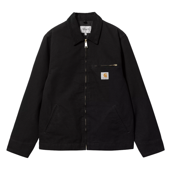 CARHARTT WIP - DETROIT JACKET BLACK/BLACK RINSED