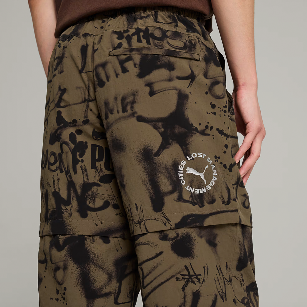 PUMA x LMC - AOP PANTS WILD WILLOW