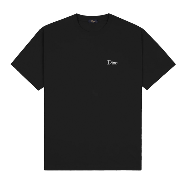 DIME - CLASSIC SMALL LOGO T-SHIRT BLACK