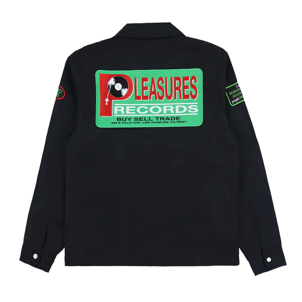 PLEASURES - RECORDS JACKET BLACK