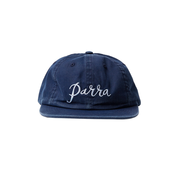 PARRA - SCRIPTED 6 PANEL HAT NAVY BLUE