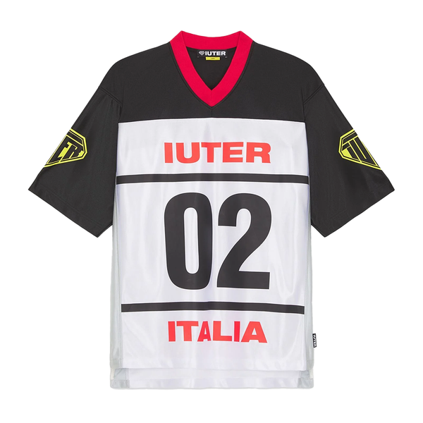 IUTER - ENDLESS FOOTBALL JERSEY BLACK