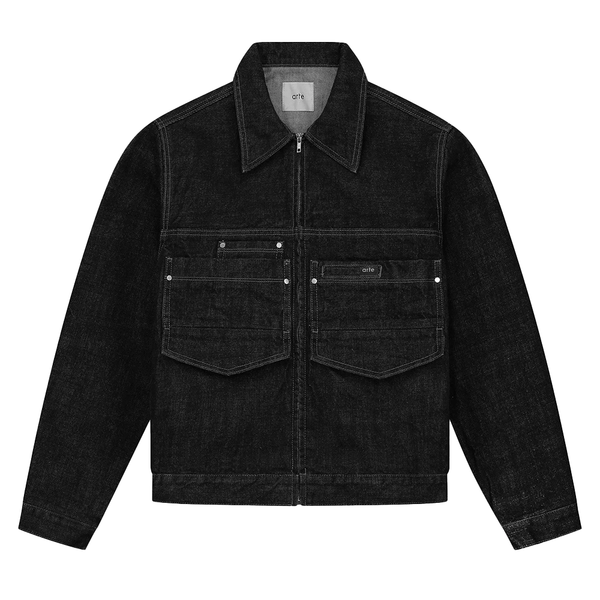 ARTE - DENIM JACKET BLACK