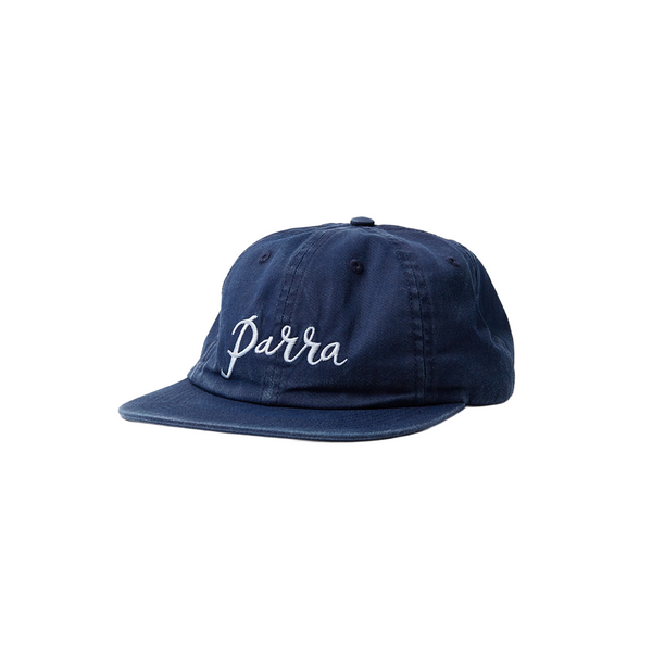 PARRA - SCRIPTED 6 PANEL HAT NAVY BLUE
