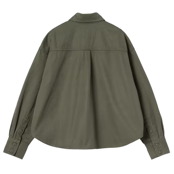 CARHARTT WIP - W' KELLY SHIRT JACKET LEAF RINSED