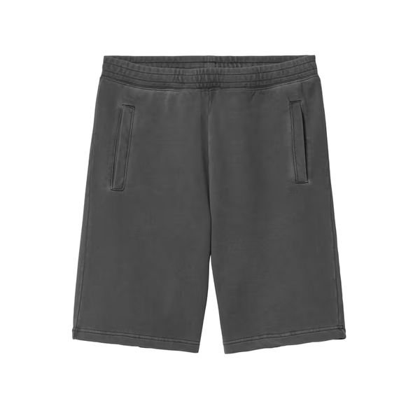 CARHARTT WIP - NELSON SWEAT SHORT BLACK DYED