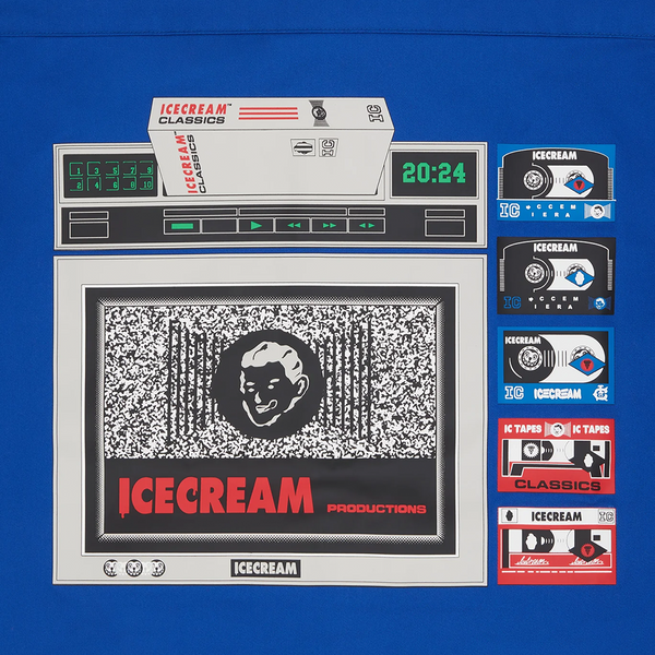 ICECREAM - ICTV SHIRT BLUE