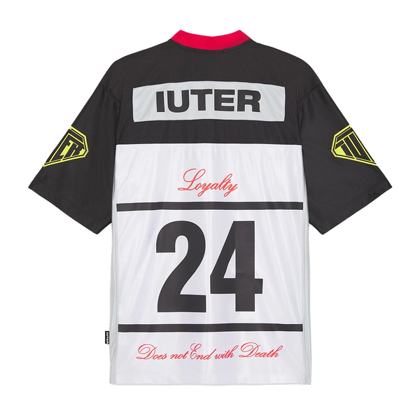 IUTER - ENDLESS FOOTBALL JERSEY BLACK