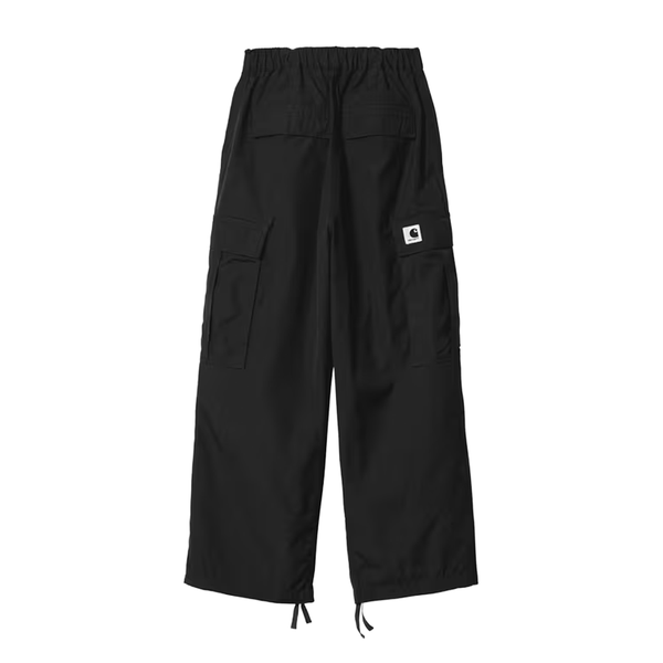 CARHARTT WIP - W' JET CARGO PANT BLACK DYED