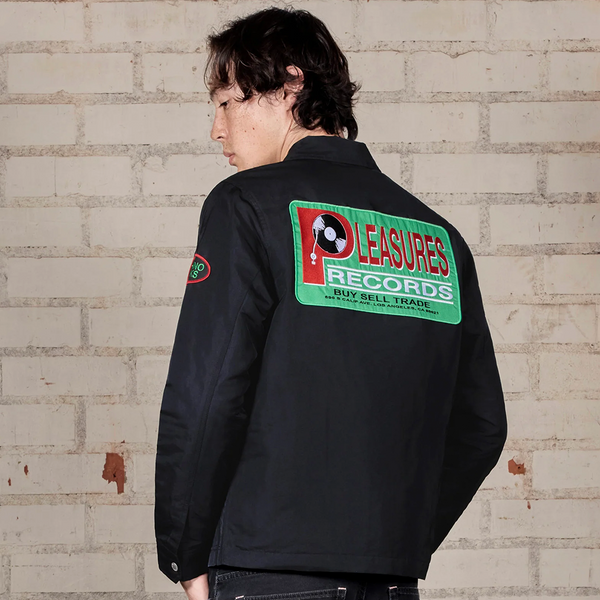 PLEASURES - RECORDS JACKET BLACK