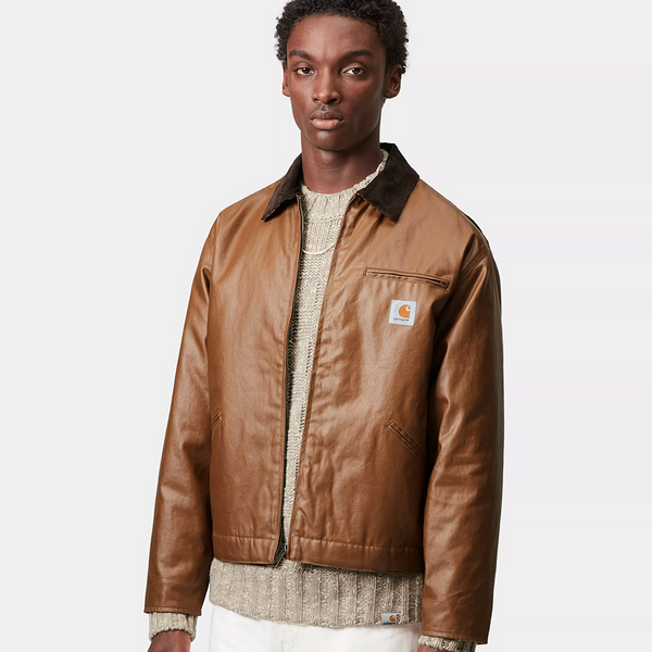 CARHARTT WIP - OG DEAN JACKET HAMILTON BROWN/TOBACCO