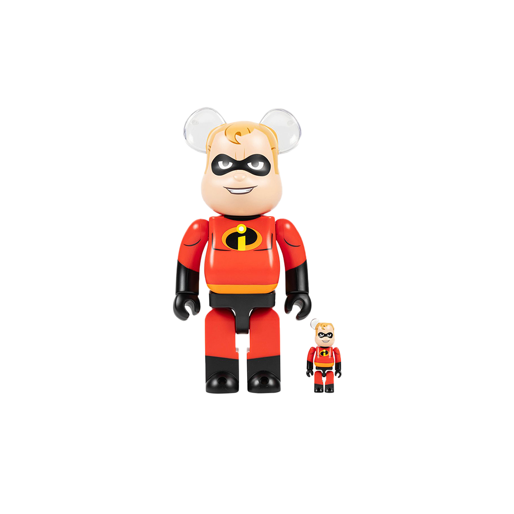 BEARBRICK - THE INCREDIBLES MR. INCREDIBLE 400% 2 - PACK