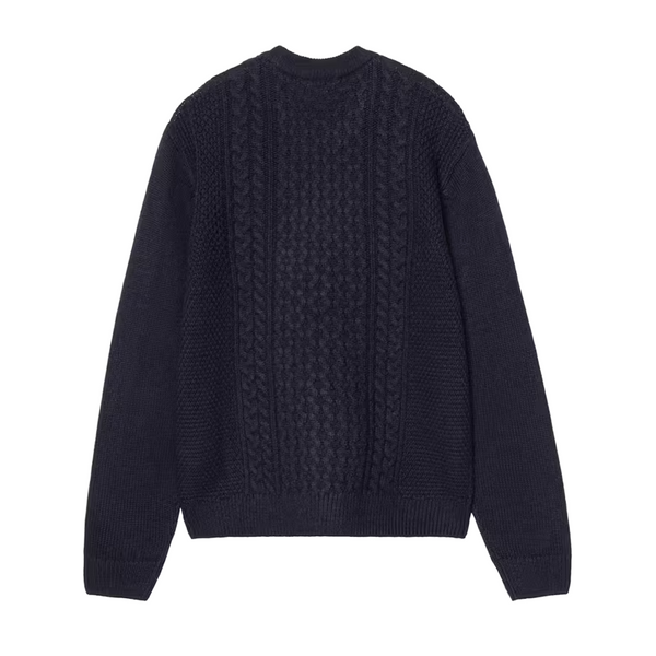 CARHARTT WIP - CASTER KNIT SWEATER DARK NAVY